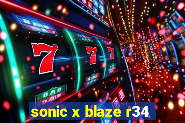 sonic x blaze r34